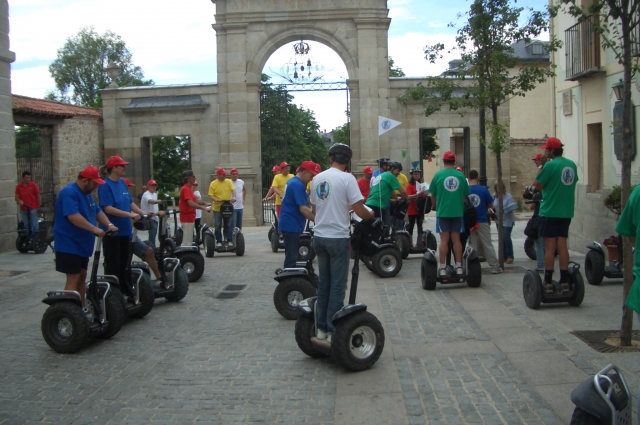  La Granja de San Ildefonso em segway 