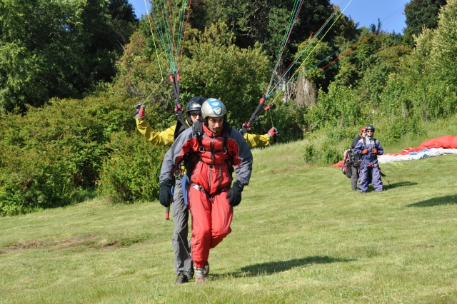 Gleitschirmfliegen lernen durch Huesca 