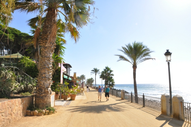 Paseo marítimo Puerto Banús