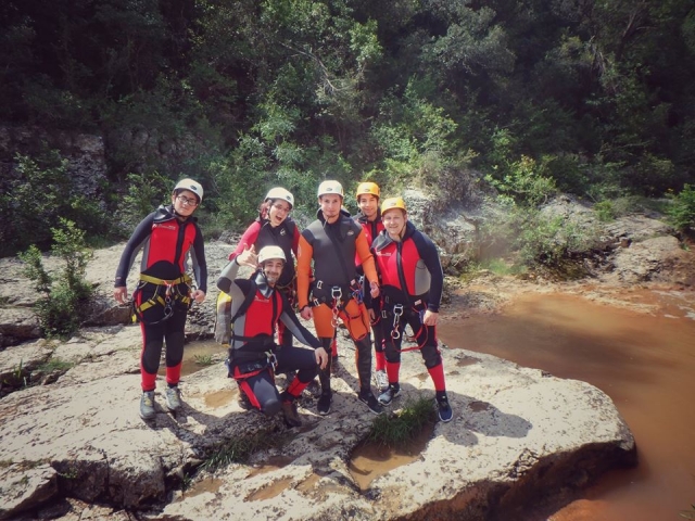 Disfrutando de la aventura