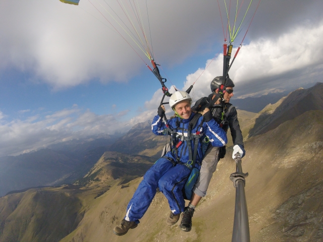 Tocando las nubes en Huesca