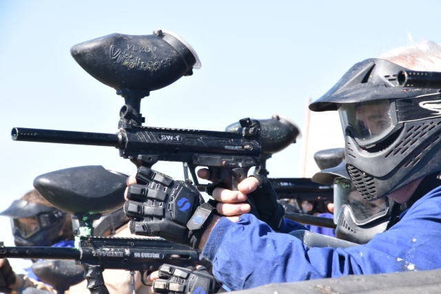 Equipo completo de paintball