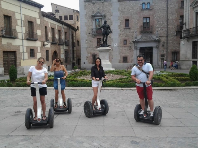 Ruta por Madrid en segway