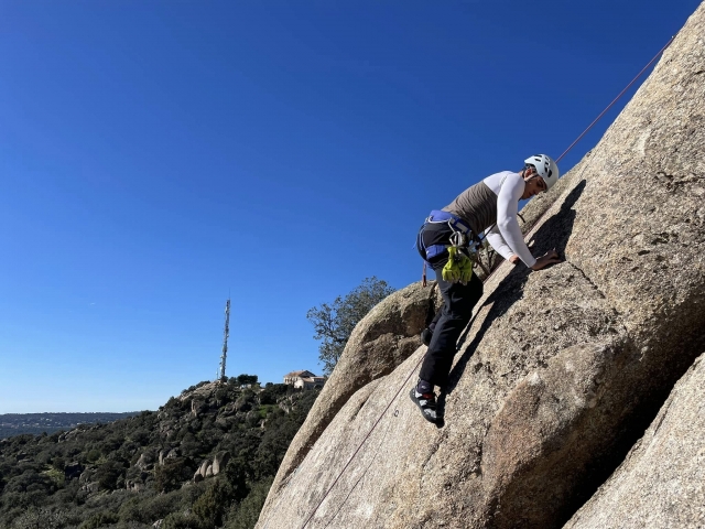 Learn to climb in Guadarrama 