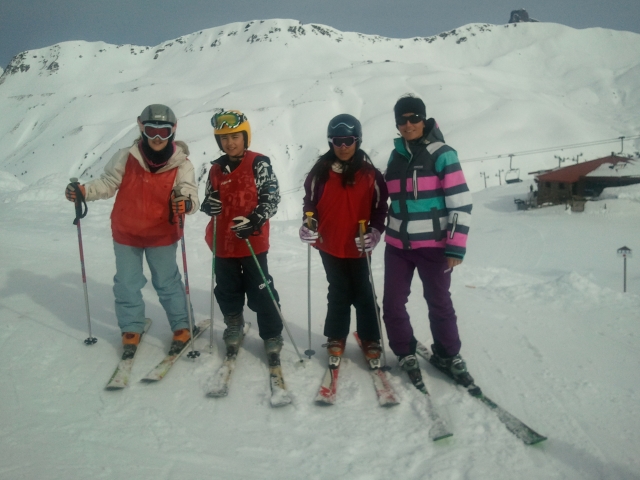 Ski lessons 