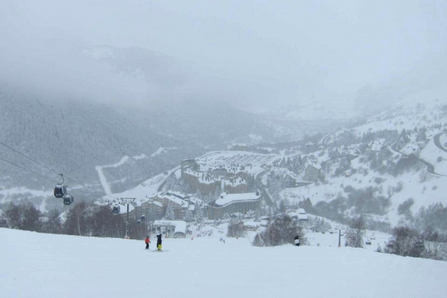 pista innevata 