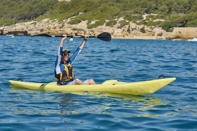 Ruta en kayak por la Costa Dorada