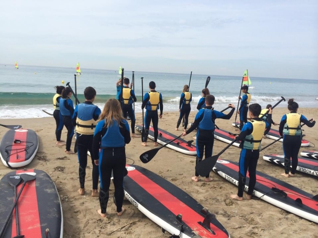  Uscita di gruppo con tavole da paddle surf 