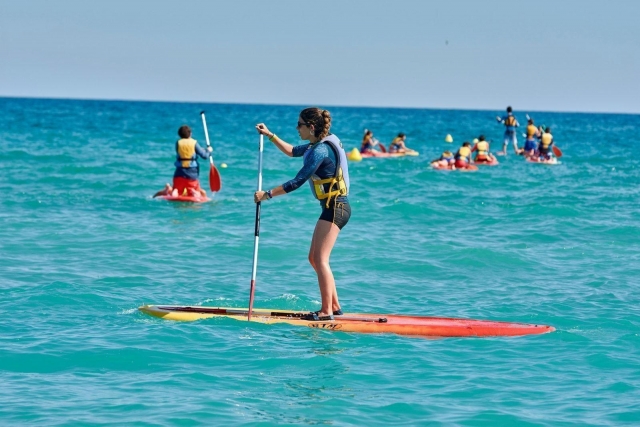  Percorso di paddle surf a Tamarit 