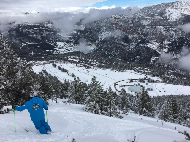  Descente de la piste 