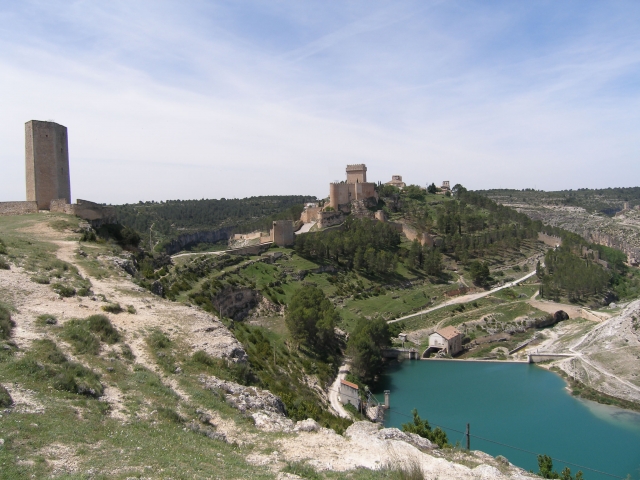 Vista de la Fortaleza de Alarcón