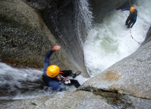  Slide in the ravine
