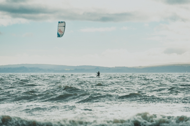 Aprendiendo a controlar el kite