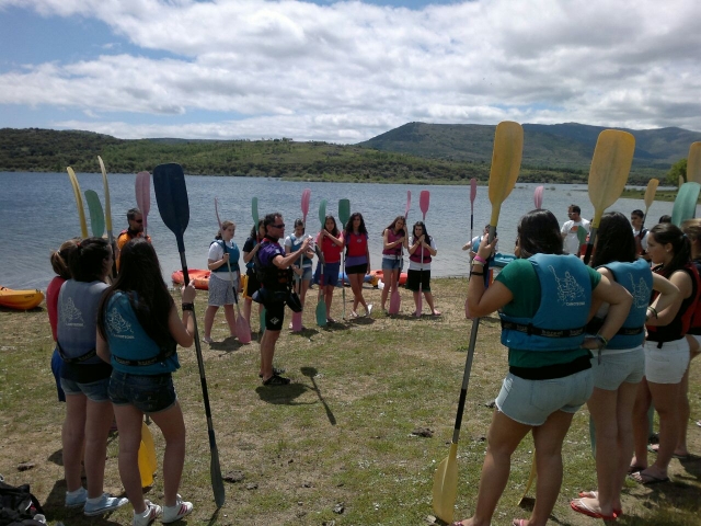  Explication avant le parcours en canoë 