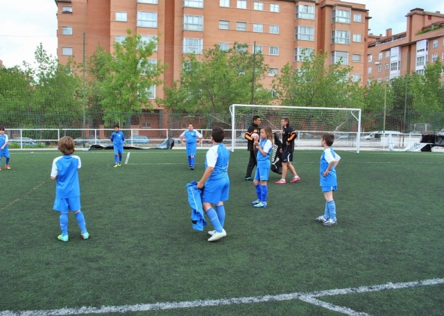 Jugadores en el campo