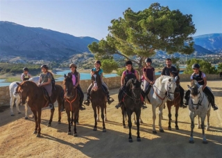 Horseback riding Villajoyosa with Sea Views 1h