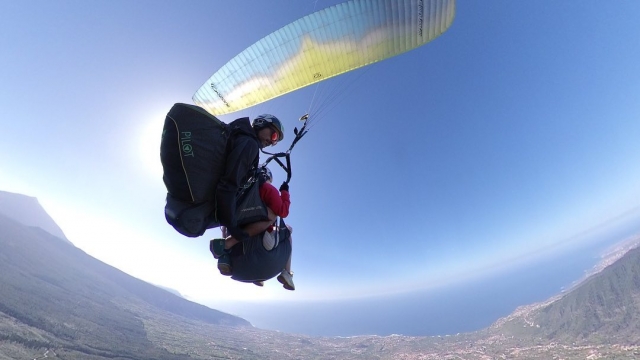 Parapente desde Izaña