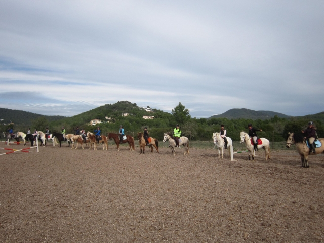  Reitroute durch Ibiza