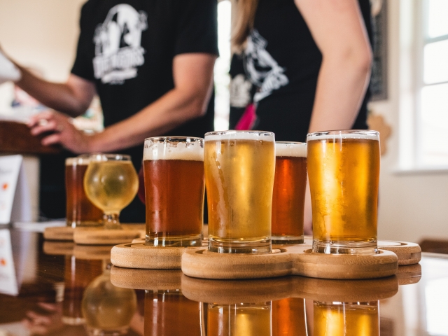 Cervezas frias en la bicibirra