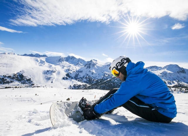  Repos après le snowboard 