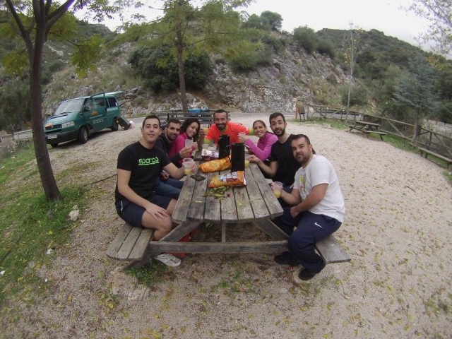 Picnic tras el barranco