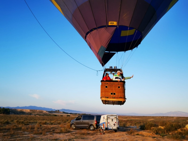  Itinerario in mongolfiera per Valencia 