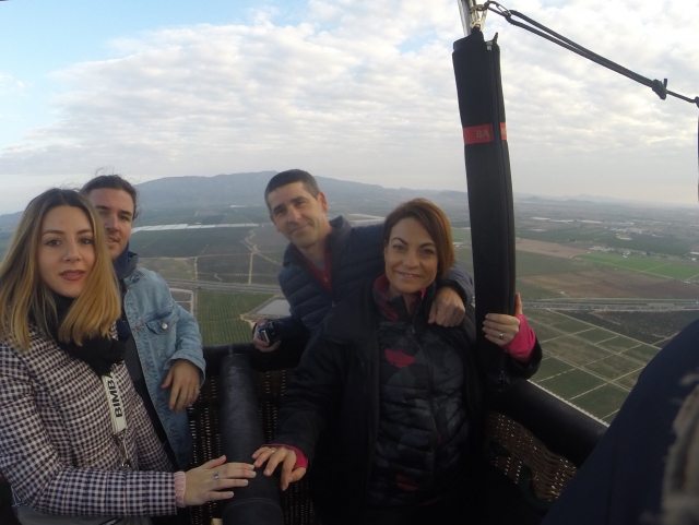  Viaggio in mongolfiera nel cielo da Murcia 