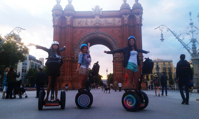  Conoscere i monumenti della città di Barcellona in segway 