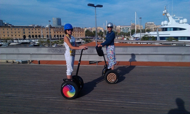  Sul lungomare in Segway 
