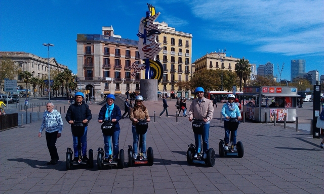  Visitare Barcellona in Segway 