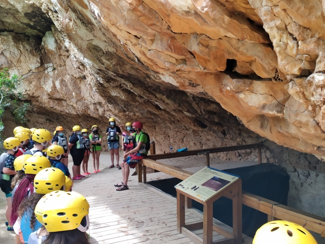  Visiting the caves 