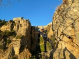 Doble vía ferrata Tajo de Ronda iniciación, 2h
