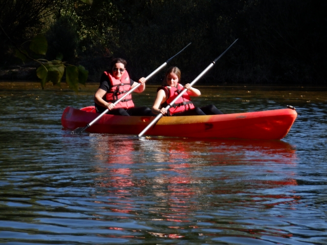 Descenso en kayak del Tietar 