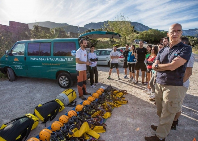  Vorbereitung des Canyoning-Materials 