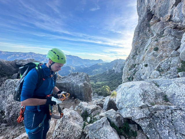 Vía ferrata apta para iniciarse
