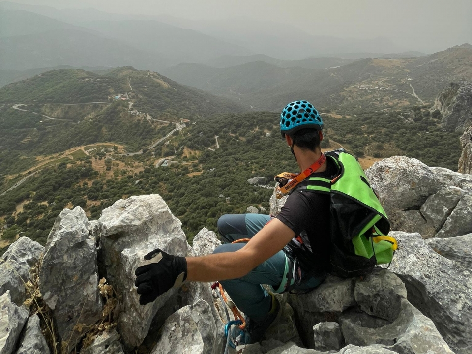 Una ferrata impresionante