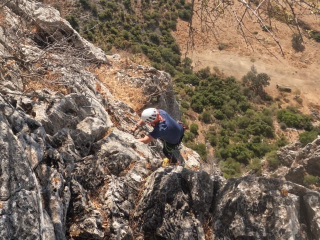  Aufstieg während der Ferrata 