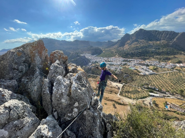 Vía Ferrata en Montejaque nivel k2-k3, 4 horas
