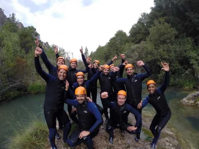  Prepared for the descent of the ravine 