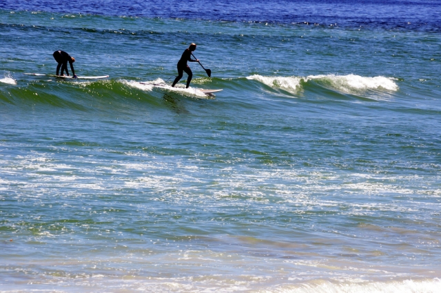  Wellen mit einem SUP-Board fangen 