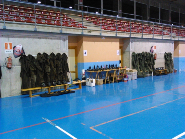 Gradas polideportivo