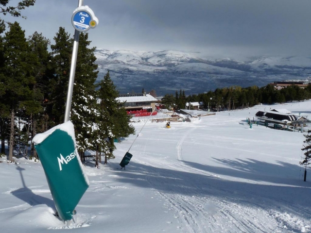 The slopes of the Masella station 