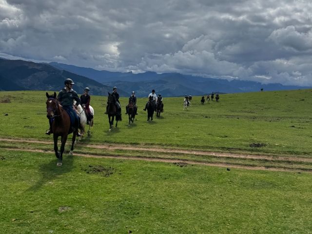  during the horseway route 