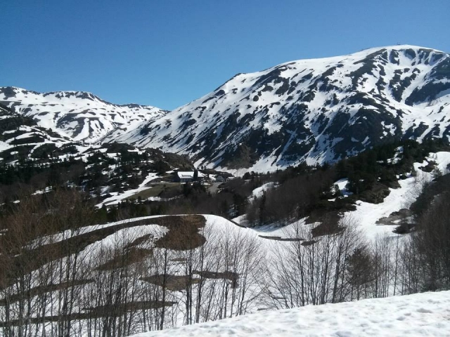  Landscape with snow 