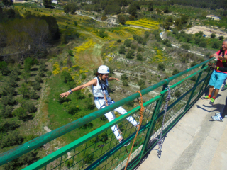 Bungee en Alicanle 2 saltos con vídeo 50 metros
