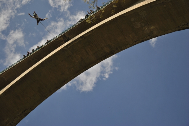 Salto puenting en Alicante