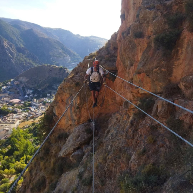 Initiation à la via ferrata Valence ou Alicante
