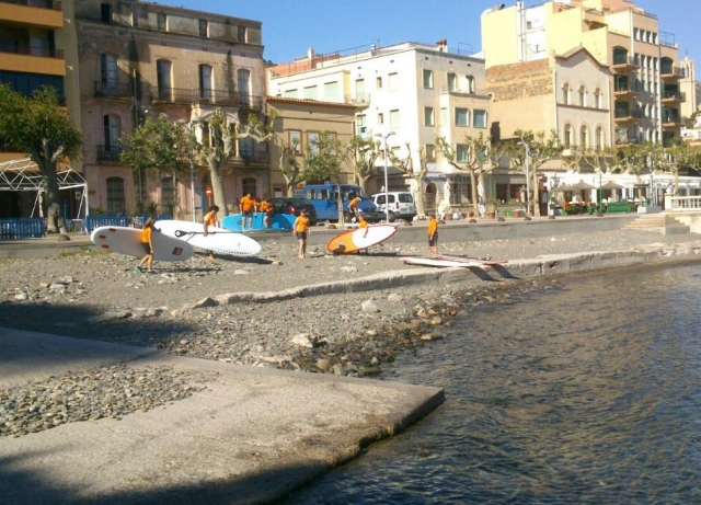  Preparare la partenza in SUP
