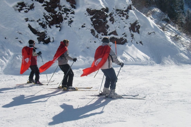 cours de ski privés à Jaca 