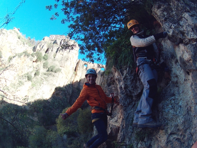 Tramo de escalada